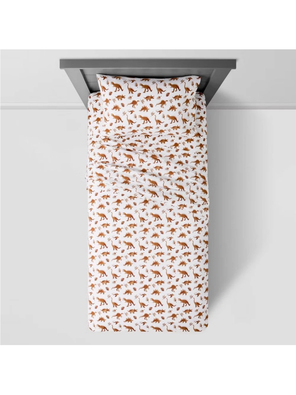 TWIN Dinosaur 3Pc Sheet Set 100% Cotton TC220 Kids Bedding Brushed for Softness - Picture 7 of 9